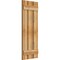 Ekena Millwork Spaced Board-n-Batten Shutters, Rough Sawn Western Red Cedar, 17 1/8W x 44H, PR RBS06S17X044RWR - alternate 3